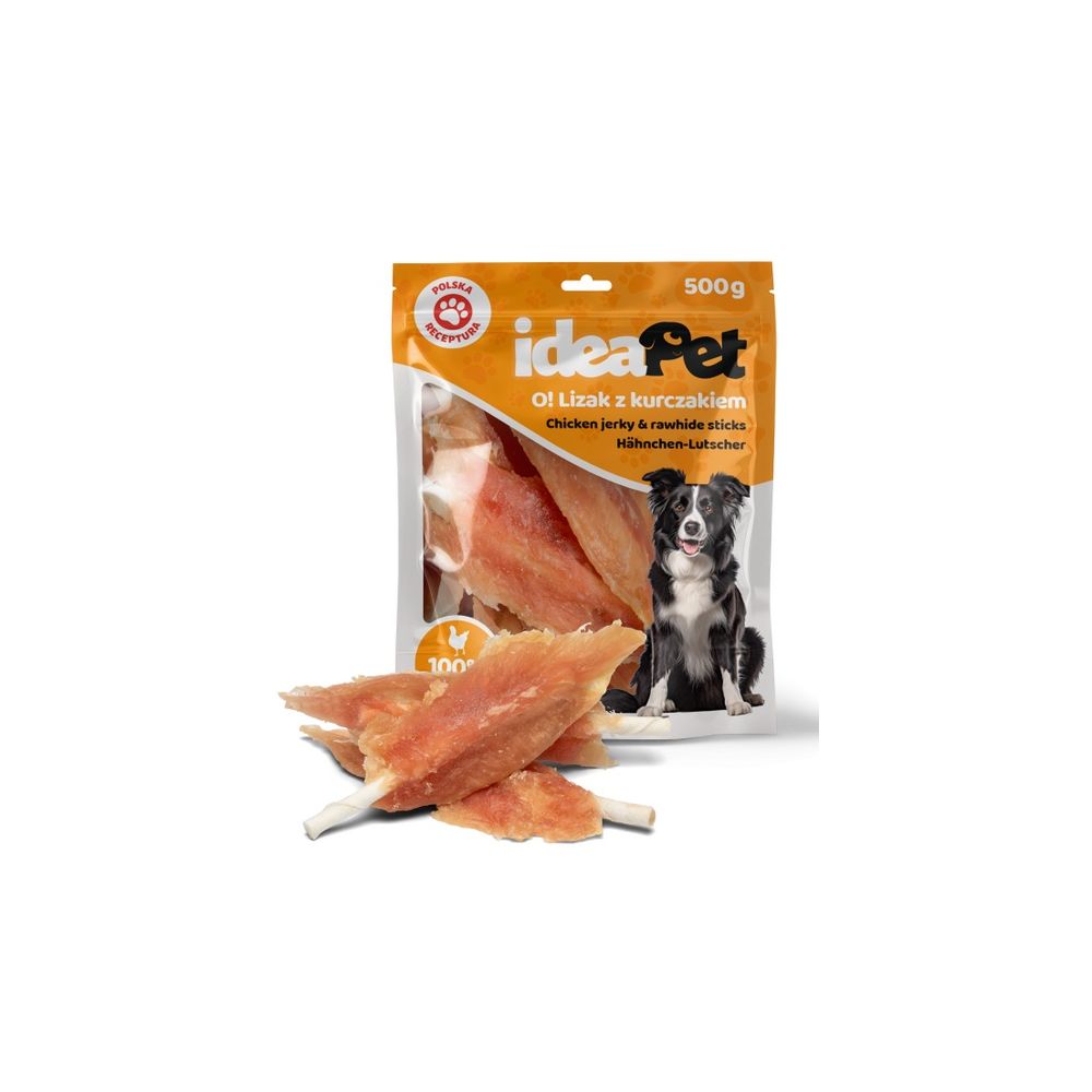 Ideapet Lizak Z Kurczakiem 500G