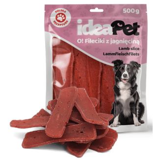 Ideapet Fileciki Z Jagnięciną 500G