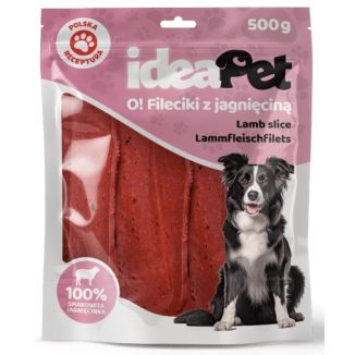 Ideapet Fileciki Z Jagnięciną 500G
