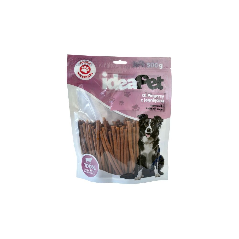 Ideapet O! Fingersy Z Jagnięciną 500G