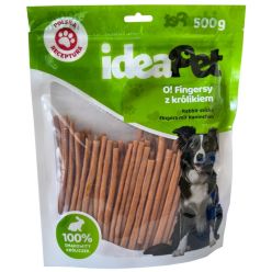 Ideapet O! Fingersy Z Królikiem 500G