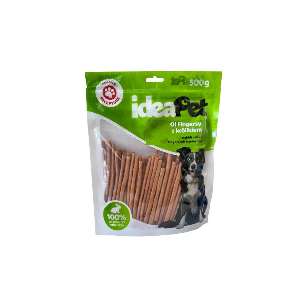 Ideapet O! Fingersy Z Królikiem 500G