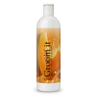 Profesjonalny szampon do wstępnej kąpieli psa Botaniqa Groom It Melon Splash 473ml o zapachu melona