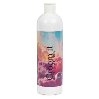 Profesjonalny szampon oczyszczający dla psa Botaniqa Groom It Bubble Gum 473ml o słodkim zapachu gumy balonowej,