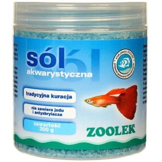 Zoolek Sól Akwarystyczna Niejodowana 300g | Sklep Konikpolny