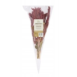 Opakowanie 80g naturalnych całych kłosów amarantusa TIVO dla ptaków, papug, gryzoni i królików.
