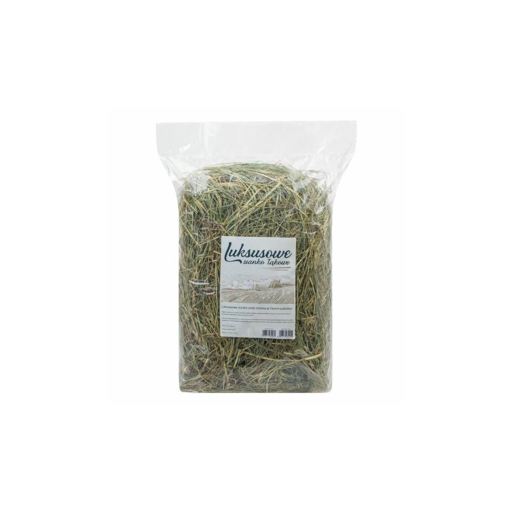 Duża paczka 1kg naturalnie zielonego i aromatycznego TIVO Sianka Luksusowego dla królików i gryzoni.