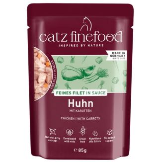 Catz Finefood Feines Filet In Sauce Kurczak I Marchew Saszetka 85G