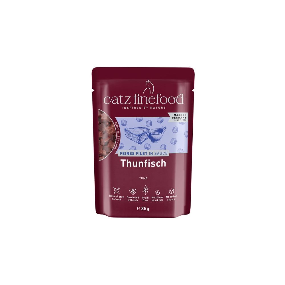 Catz Finefood Feines Filet In Sauce Tuńczyk Saszetka 85G