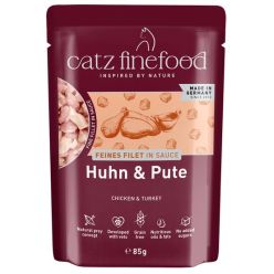 Catz Finefood Feines Filet In Sauce Kurczak I Indyk Saszetka 85G