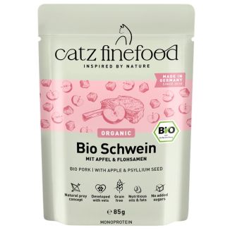 Catz Finefood Organic Bio Wieprzowina (N.509) Saszetka 85G