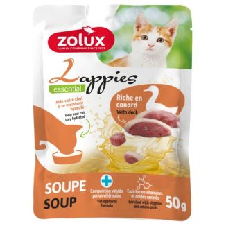 Zolux Lappies Przysmak Dla Kota - Zupa Z Kaczką 50G