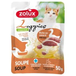Zolux Lappies Przysmak Dla Kota - Zupa Z Kaczką 50G