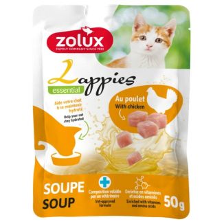 Zolux Lappies Przysmak Dla Kota - Zupa Z Kurczakiem 50G