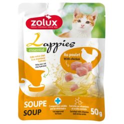 Zolux Lappies Przysmak Dla Kota - Zupa Z Kurczakiem 50G