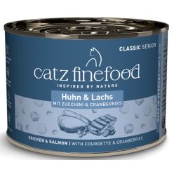 Catz Finefood Classic Senior Kurczak I Łosoś (Senior N.05) Puszka 200G
