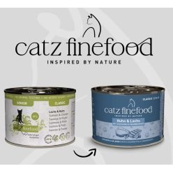 Catz Finefood Classic Senior Kurczak I Łosoś (Senior N.05) Puszka 200G