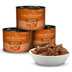 Catz Finefood Classic Wołowina I Kaczka (N.23) Puszka 200G