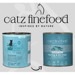 Catz Finefood Classic N.13 Śledź I Krewetki Puszka 800G