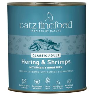 Catz Finefood Classic N.13 Śledź I Krewetki Puszka 800G