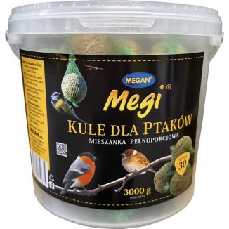 Megan Kule Zimowe Małe Wiaderko 30Szt [Me152]