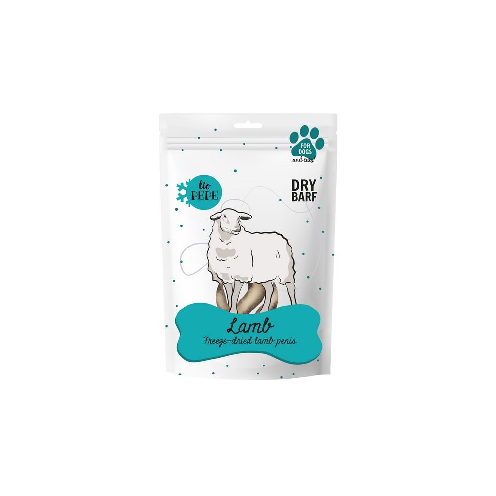 Paka Zwierzaka Lio Pepe Przysmak Liofilizowany Lamb (Penis Jagnięcy) 60G