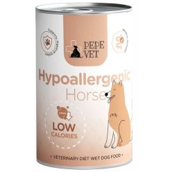 Paka Zwierzaka Pepe Vet Hypoallergenic Horse Puszka 400G