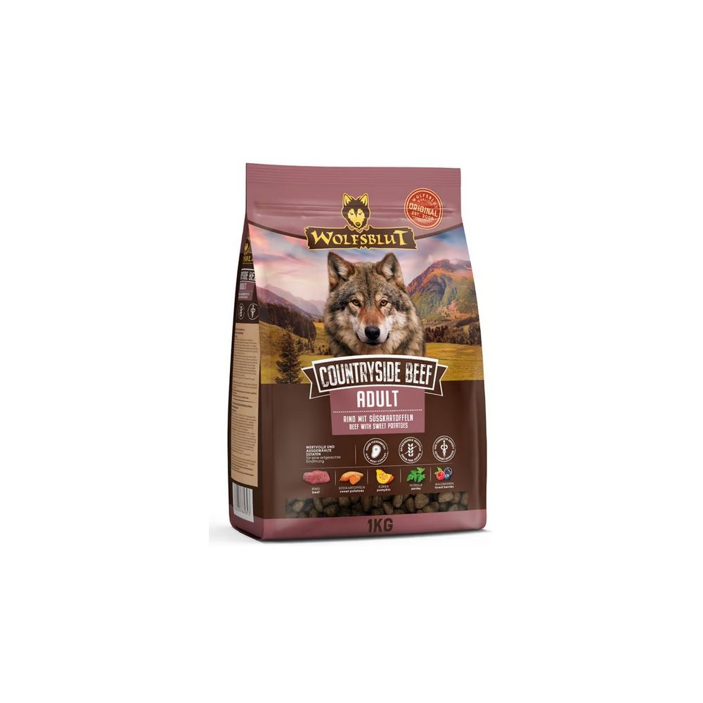 Wolfsblut Dog Countryside Beef - Wołowina I Bataty 1Kg
