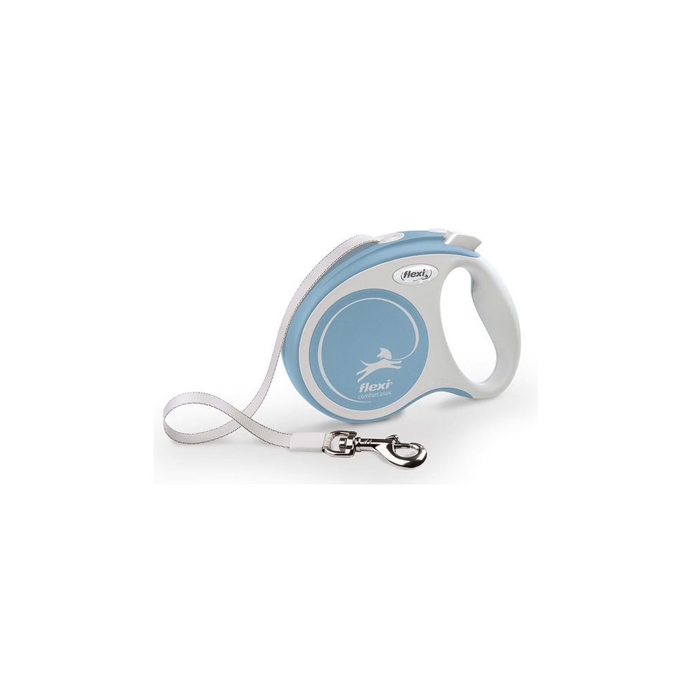 Flexi New Comfort Plus Smycz Taśma Xs 3M Jasnoniebieski