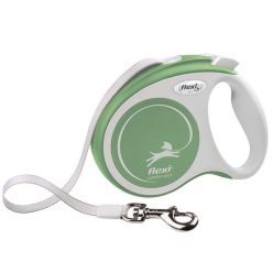 Flexi New Comfort Plus Smycz Taśma Xs 3M Jasnozielona
