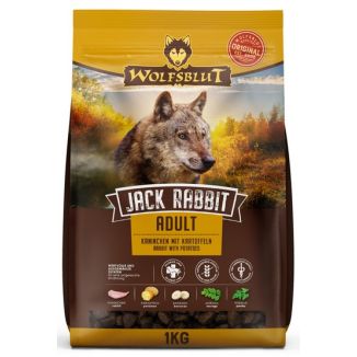 Wolfsblut Dog Jack Rabbit Adult - Królik I Ziemniaki 1Kg