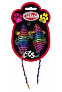 Pet Nova Cat Myszki Kolorowe 2Szt. /12