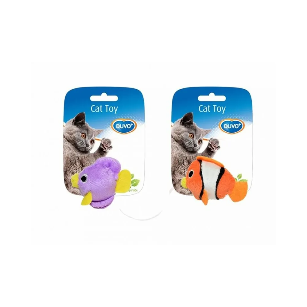 Duvo+ Zab. Kot Rybka Z Kocimiętką 7,5X9X3,5Cm  1717026