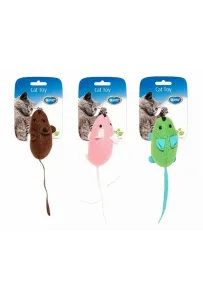 Duvo+ Zab. Kot Myszka Pluszowe Mix Kolor  9,5X4X6Cm  1717030   /6/36