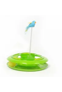 Duvo+ Zabawka Dla Kota "Happy Hoop" Zielona 26Cm  1717041