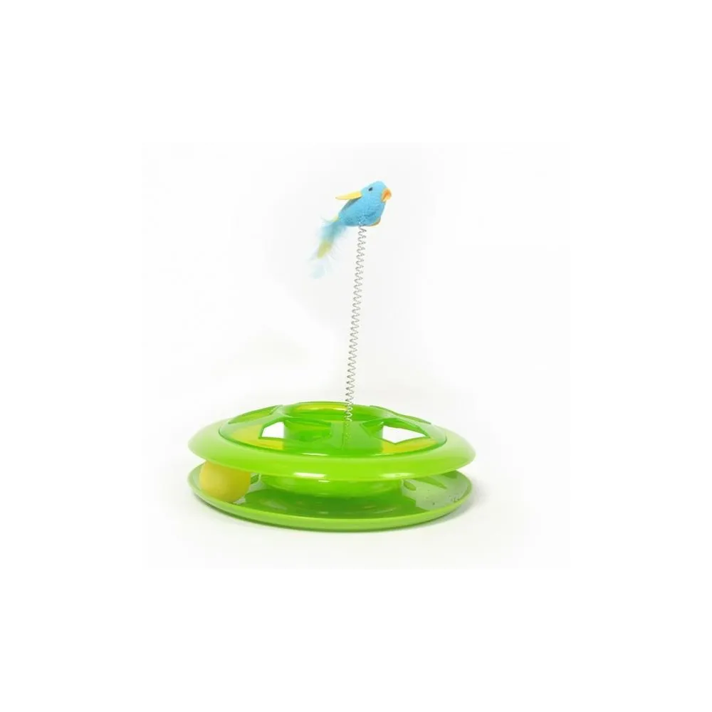 Duvo+ Zabawka Dla Kota "Happy Hoop" Zielona 26Cm  1717041