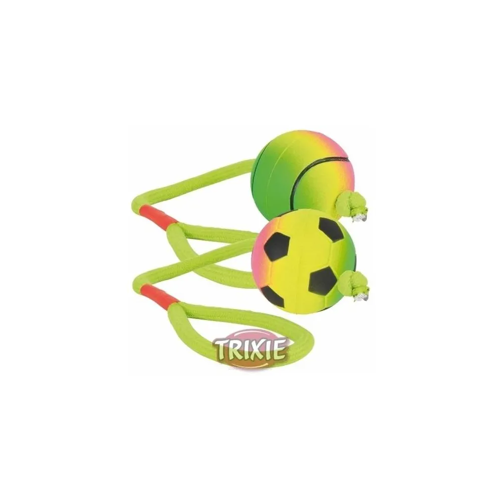 Tx-3459 Piłka Neonowa Z Gumy Na Sznurku   Śr. 6Cm Dł. 30Cm  /24