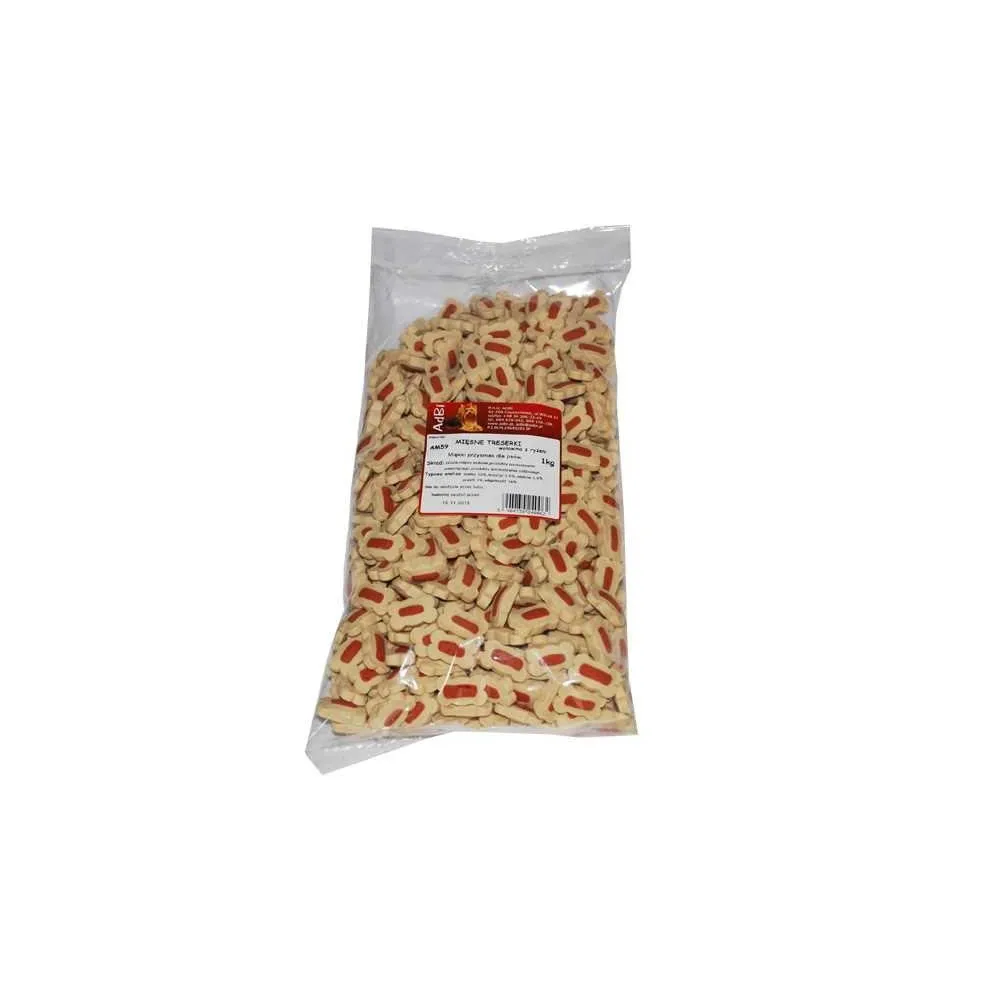 Adbi 1Kg Mięsne Treserki Jagnie+Ryż 13