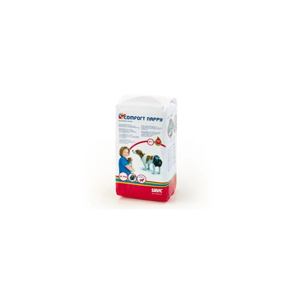 Savic Pieluchy Nappy T2 34-34Cm 12Szt        /12