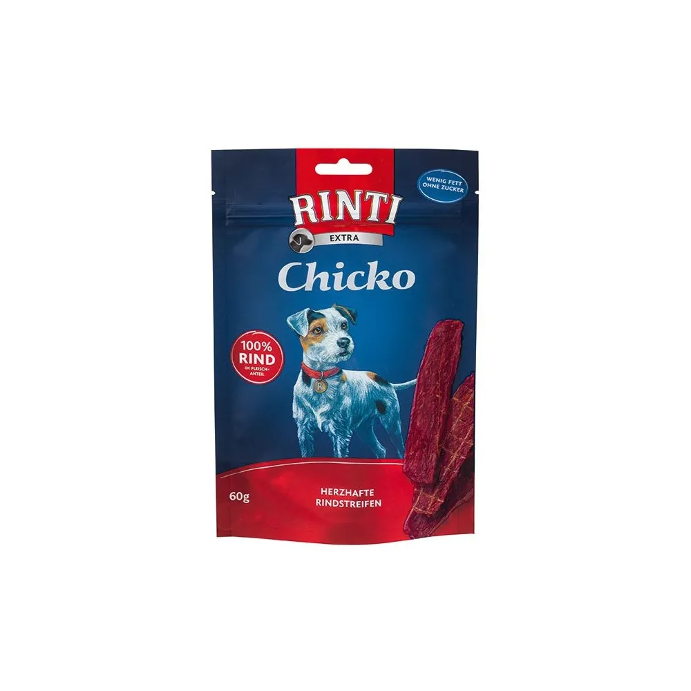 Rinti Chicko 60G Paski Wołowina    /12