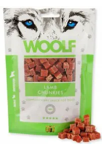 Woolf Lamb Chunkies – naturalne przysmaki z jagnięciną dla psa
