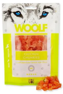 Woolf Chicken Chunkies – naturalne przysmaki z kurczakiem dla psa