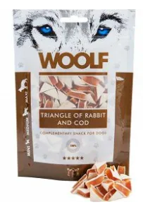 Woolf Przysmak Pies 100G Triangle Of      Rabbit And Cod