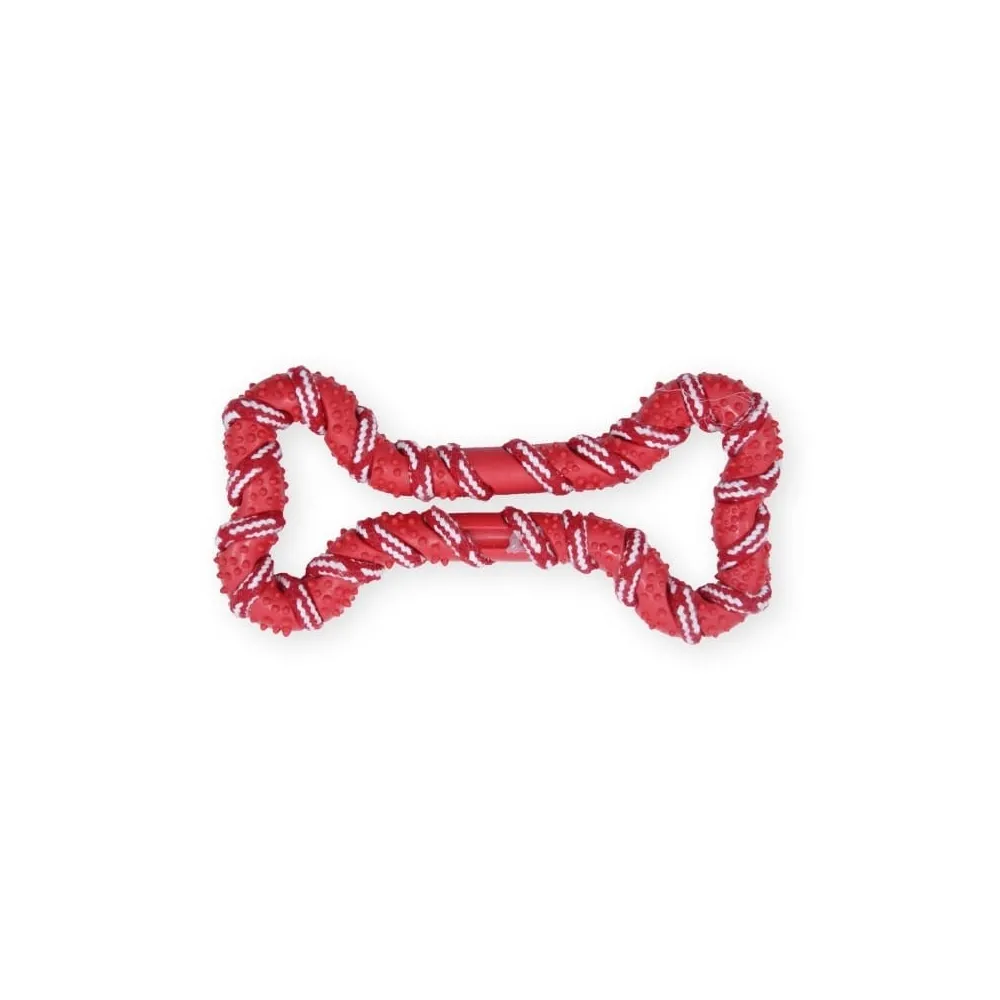 Pet Nova Tpr Ropebone Red 20Cm       /10