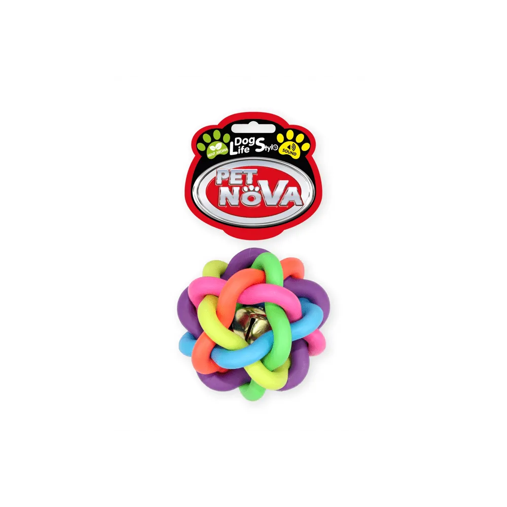 Pet Nova Tpr Bellball S 6Cm   /10