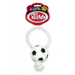 Pet Nova Vin Rope-Soccer Ball 28Cm /6