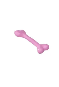 Ebi Zabawka Rubber Bone Róż/Truskawka M 17,75Cm