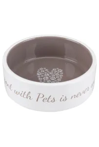 Tx-25053 Miska Ceramiczna Pets Home 0,3L Kremowo-Szara