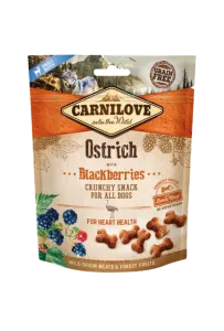 Carnilove Pies Snack Crunch Ostrich &  Blackberries 200G /6
