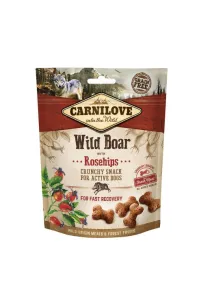 Carnilove Pies Snack Crunch Wild Boar &  Roseships 200G /6